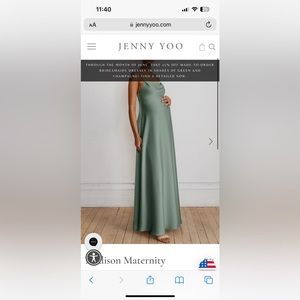 Jenny Yoo Addison Maternity Dress